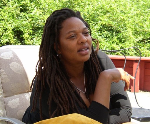 Pamela leads a seminar at Kopkind 